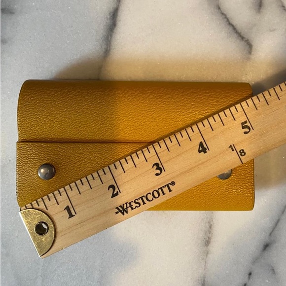 Hermes Yellow Leather Notepad - Picture 5 of 7